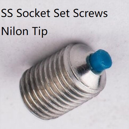 Socket Set Screws; Brass Tip
